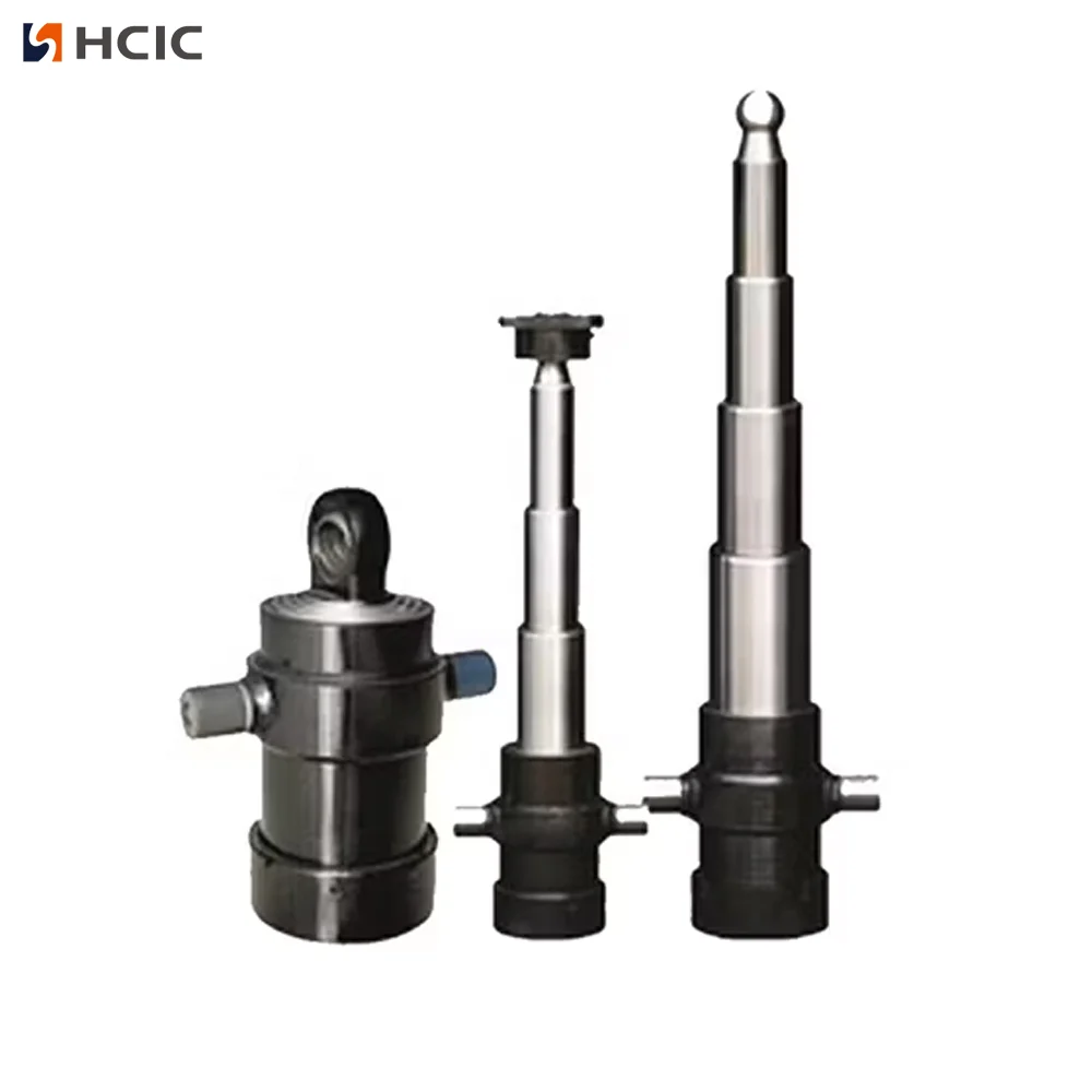 5-Stage Underbody Telescopic Hydraulic Cylinder 5-Stage Underbody Telescopic Hydraulic Cylinder