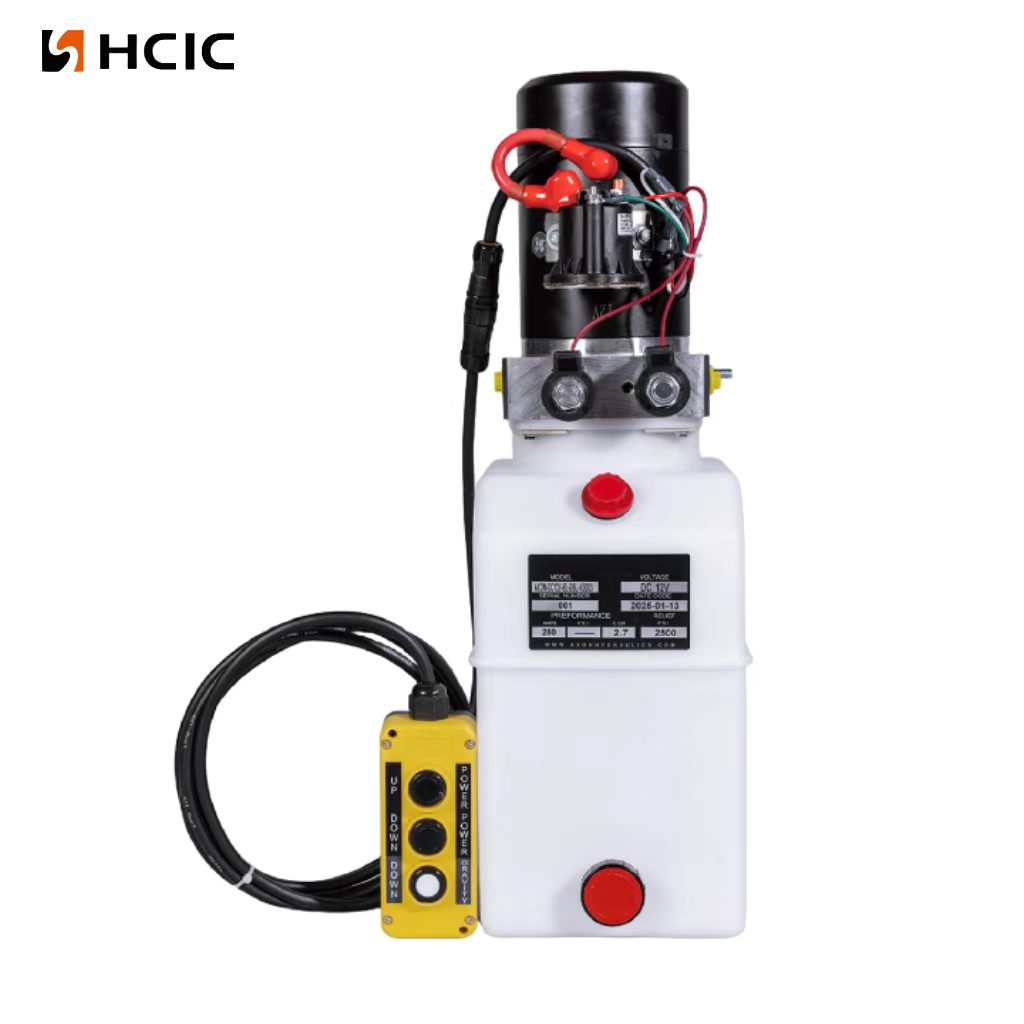 DC12V-8L-DBL-003, Double Acting 12V DC 8L Reservoir With 3 Button DC12V-8L-DBL-003, Double Acting 12V DC 8L Reservoir With 3 Button