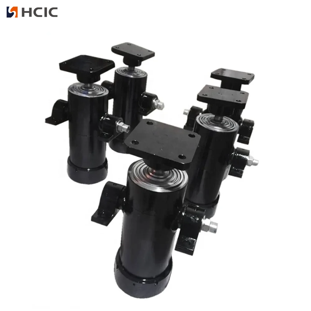 Dump Trailer Underbody Telescopic Hydraulic Cylinder Dump Trailer Underbody Telescopic Hydraulic Cylinder