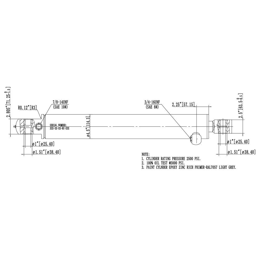 Fork Cylinder