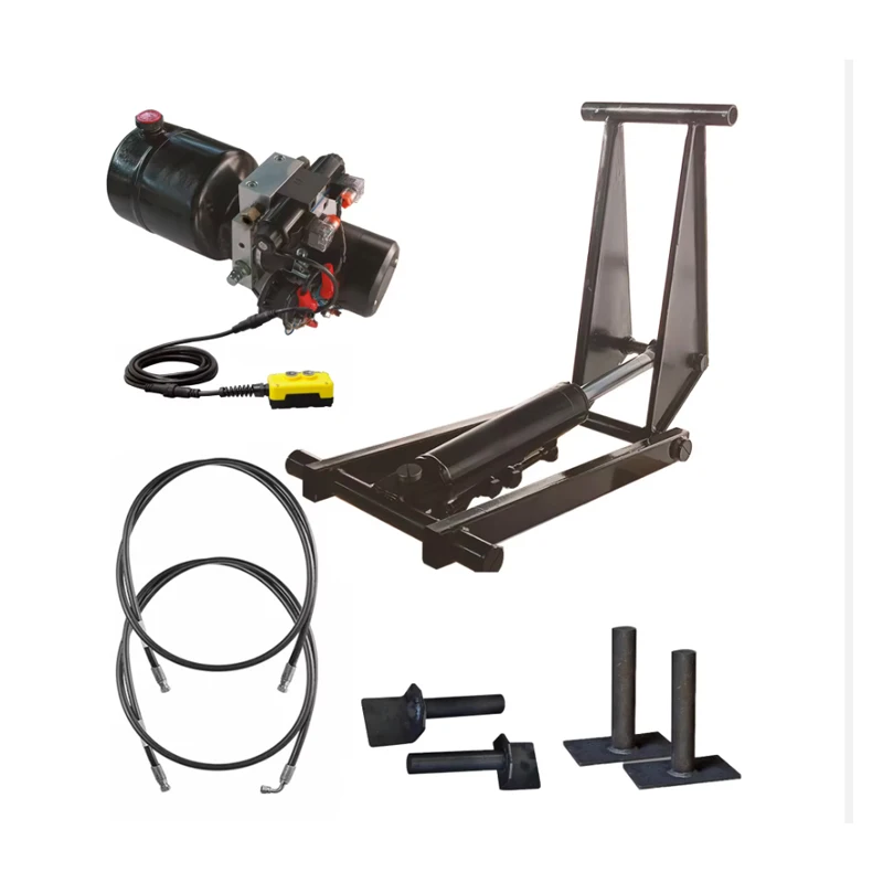 Hydraulic Power Hoist for Dump Trailer Lifting Systems Hydraulic Power Hoist for Dump Trailer Lifting Systems