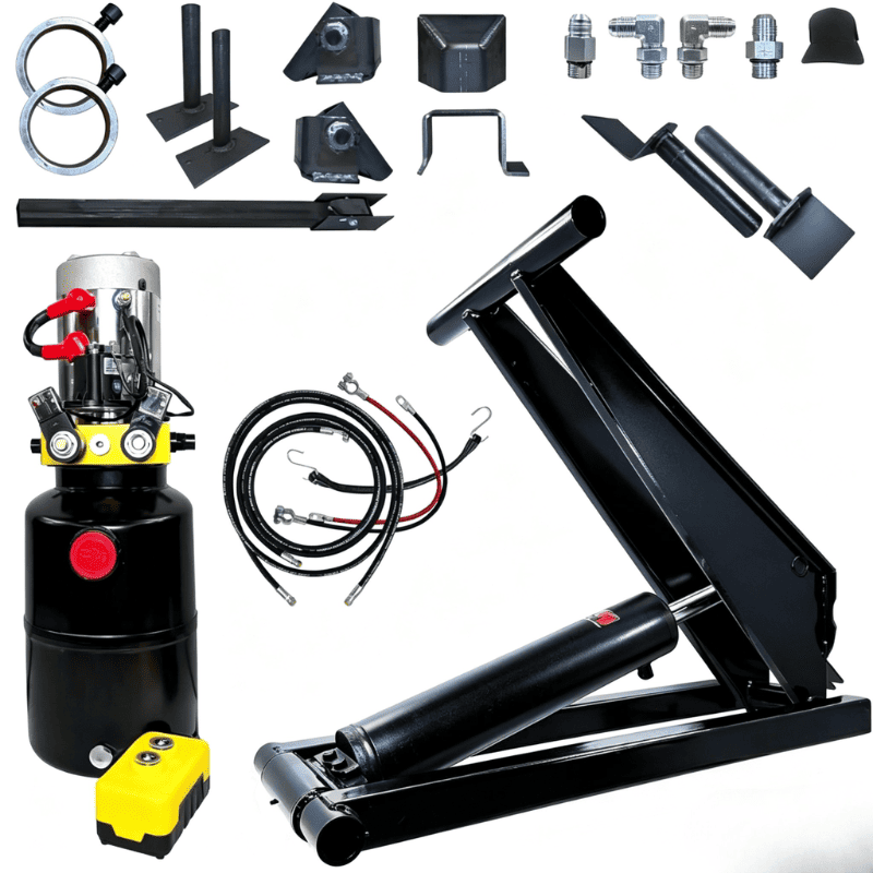 Scissor Hoist for Dump Trailer Lifting Systems Scissor Hoist for Dump Trailer Lifting Systems