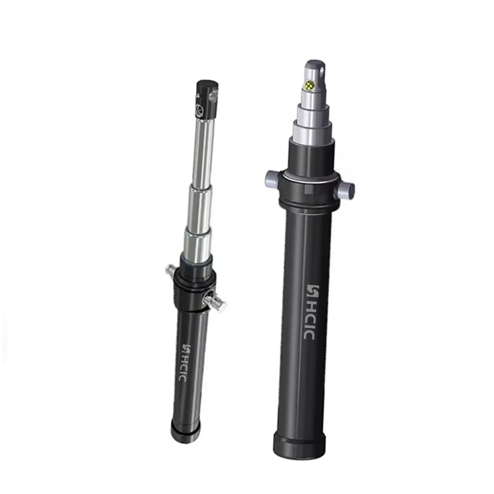 Single-Acting Teleacopic Hydraulic Cylinders Single-Acting Teleacopic Hydraulic Cylinders