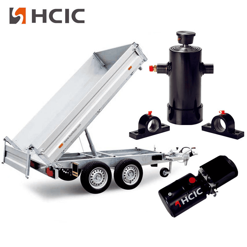 Underbody Telescopic Hydraulic Cylinder for Dump Trailers Underbody Telescopic Hydraulic Cylinder for Dump Trailers